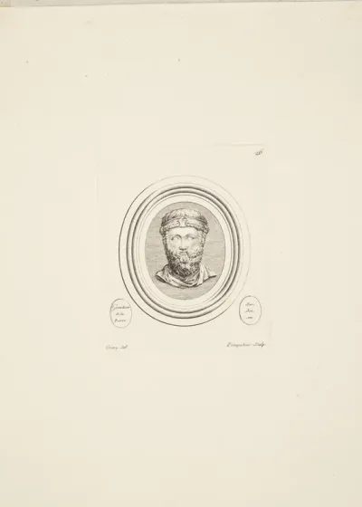 Skægget mandshoved (Platon)