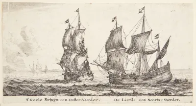 Skibene 't Gele Fortuin og De Liefde