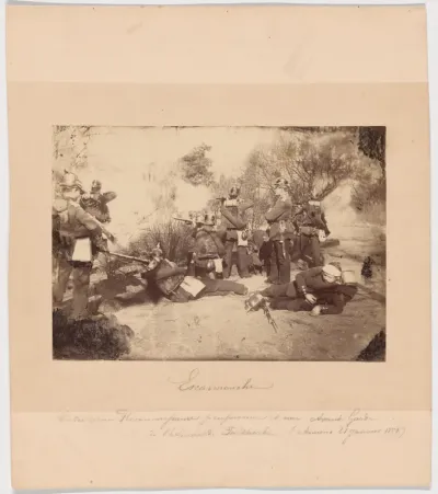 Skirmish between a Prussian Reconnaissance unit and Advance Troops from Faidherbe’s Army (Amiens, 21 January 1871) (Escarmouche entre une Reconnaissance prussienne et une Avant-Garde de l'Armee de Faidherbe [Amiens, 21 Janvier 1871])