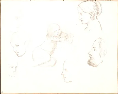 Skitsebog nr. 22 Dresden - München 1840-41