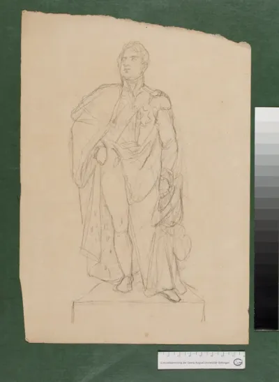 Skizze eines Denkmals des Königs Wilhelm IV. von Hannover