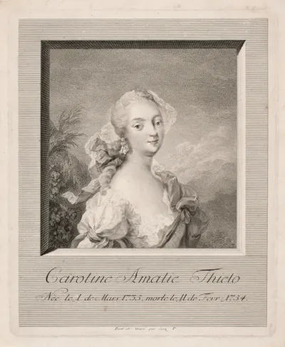 Skuespillerinden Caroline Amalie Thielo
