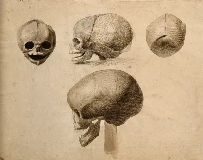 Skulls: four figures