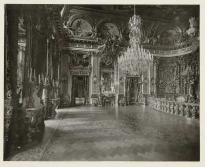 Slaapkamer in slot Herrenchiemsee