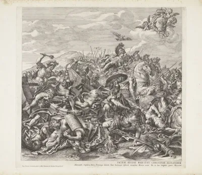 Slag bij Arbella (linker deel)