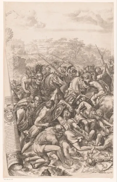 Slag bij de Milvische brug (eerste deel)