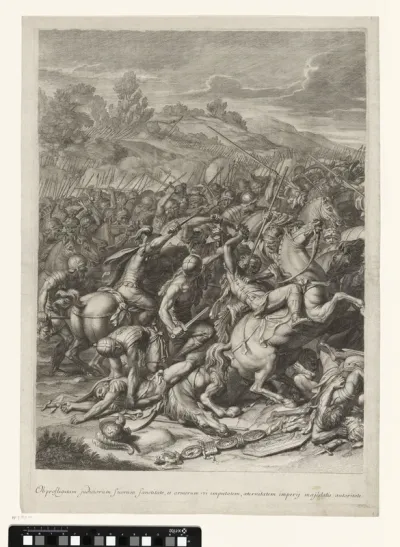 Slag bij de Milvische Brug (linkerblad)