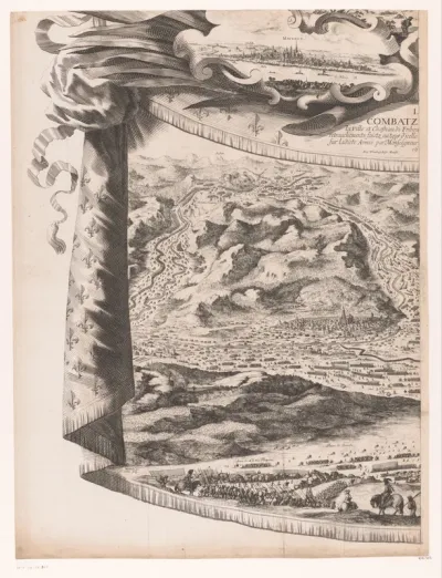Slag bij Fribourg (linkerdeel)