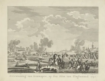 Slag bij Jemappes, 1792