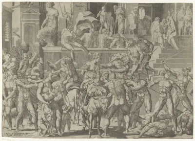 Slag tussen de Romeinen en de Sabijnen