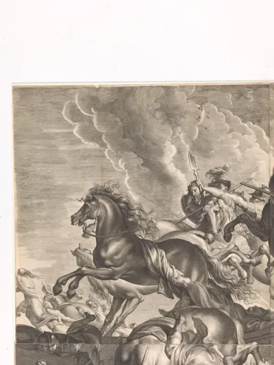 Slag van de Amazonen (detail)