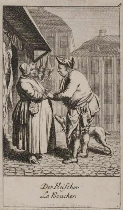 Slagterens ægteskabstilbud (Der Fleischer)