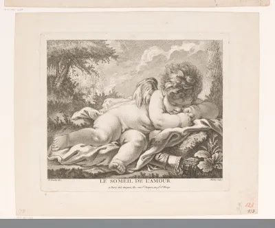 Slapende putto