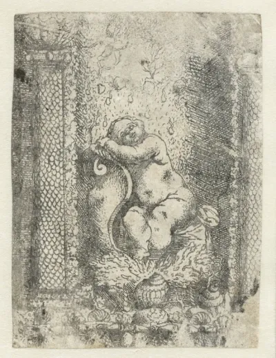 Slapende putto