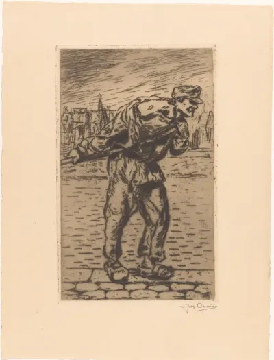 Slepende man