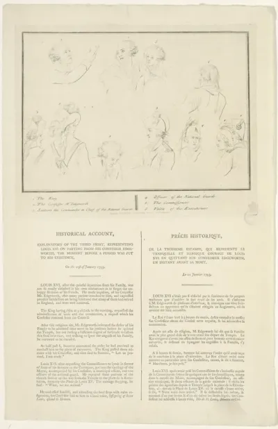 Sleutel op de prent: Lodewijk XVI bij het schavot