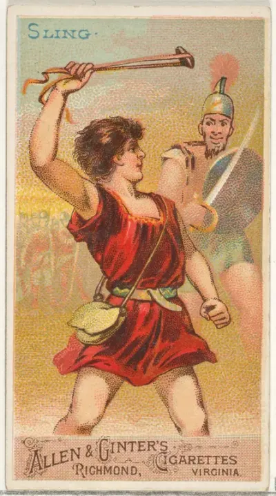 Sling, from the Arms of All Nations series (N3) for Allen & Ginter Cigarettes Brands