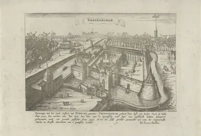 Slot Vredenburg te Utrecht in welstand, vóór 1577