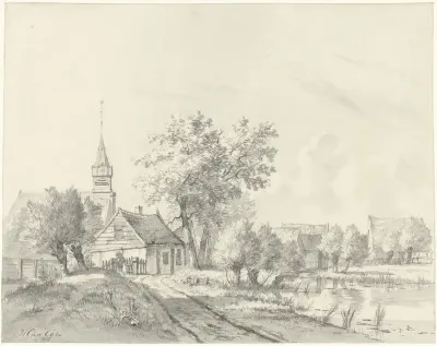Sloten, gezien vanaf de Osdorperweg