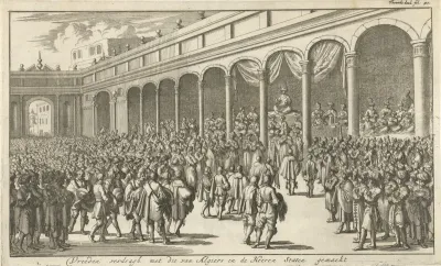 Sluiting van vredesverdrag tussen de Republiek en Algiers, 1622
