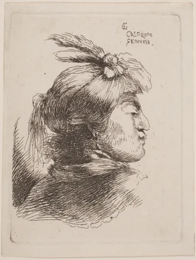 Small Oriental Head