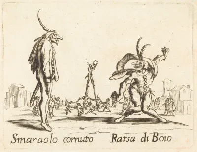 Smaralo Cornuto and Ratsa di Boio