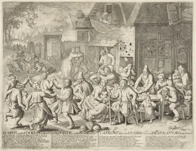 Smetsende bedelaars (de Lazarusklep)