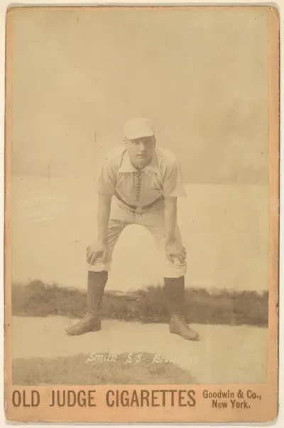 Smith, Shortstop, Brooklyn, from the series Old Judge Cigarettes