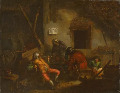 Smokers (Allegory of Smell)