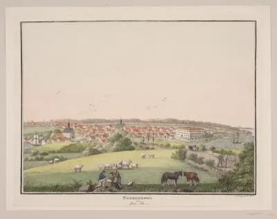 Sønderborg på øen Als