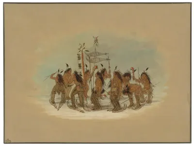 Snow Shoe Dance   Ojibbeway