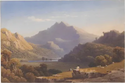 Snowdon from Llyn Nantlle, North Wales