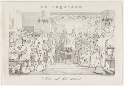 Sociëteit de Ooijevaar, ca. 1820
