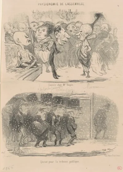 Soirée chez M. Dupin