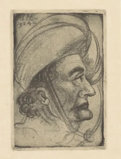 Soldaat en profil