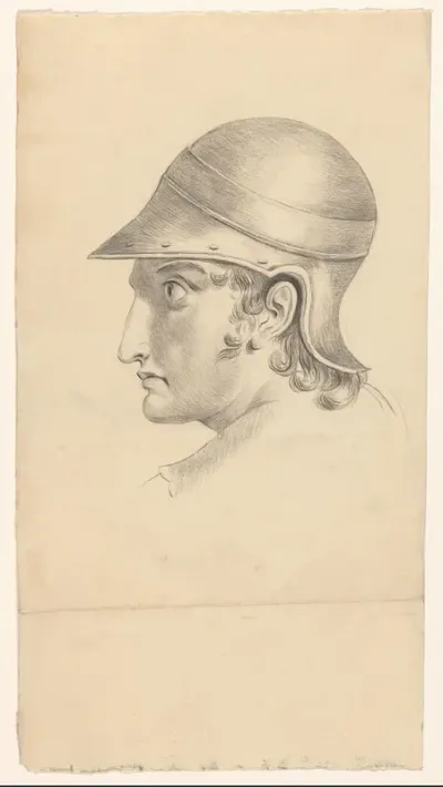 Soldaat met helm