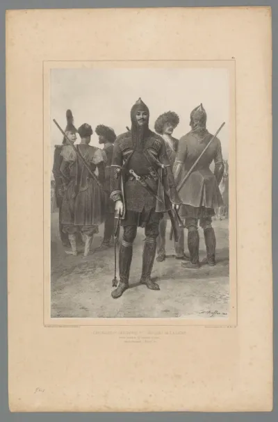 Soldaten van verschillende afkomst in uniform