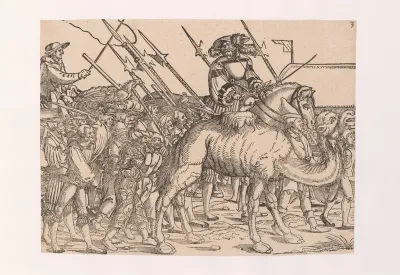 Soldatenoptocht naar rechts (deel 3)
