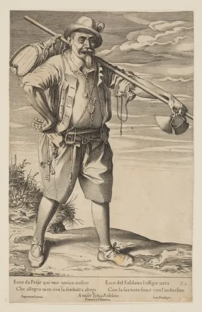 Soldatin, The Ink-Seller, from "Cries of Rome"