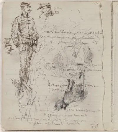 Soldier and horse