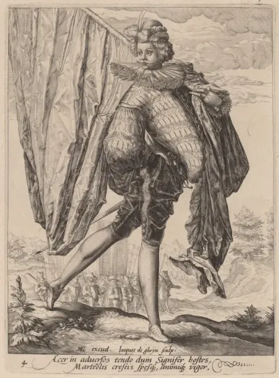 Soldier Armed with Broadsword and Shield