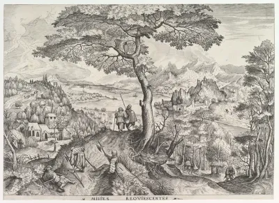 Soldiers at Rest (Milites requiescentes), from "The Large Landscapes"