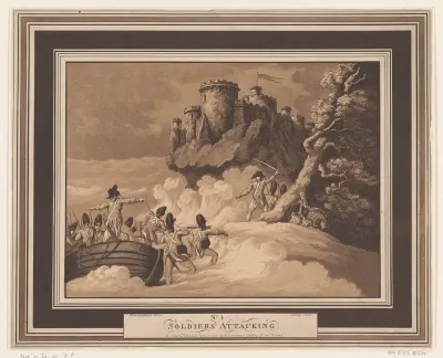 Soldiers Attacking