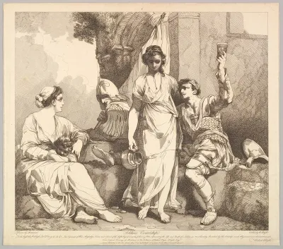 Soldier's Courtship, from "The Life and Death of a Soldier"