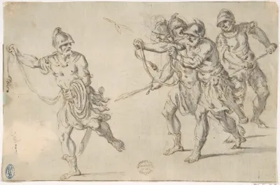 Soldiers Running
