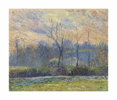 Soleil couchant, hiver