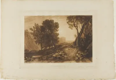 Solitude, plate 53 from Liber Studiorum