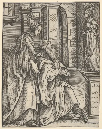 Solomon Adoring the Idols, from "Women's Wile" (Weiberlisten)