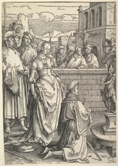 Solomon Worshiping an Idol