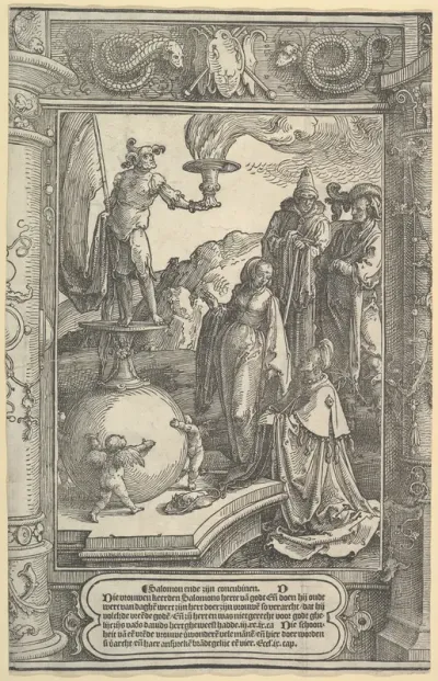 Solomon's Idolatry [I Kings, 11:1-8]